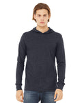 LIGHTWEIGHT BELLA + CANVAS - Jersey Hooded Long Sleeve Tee - 3512