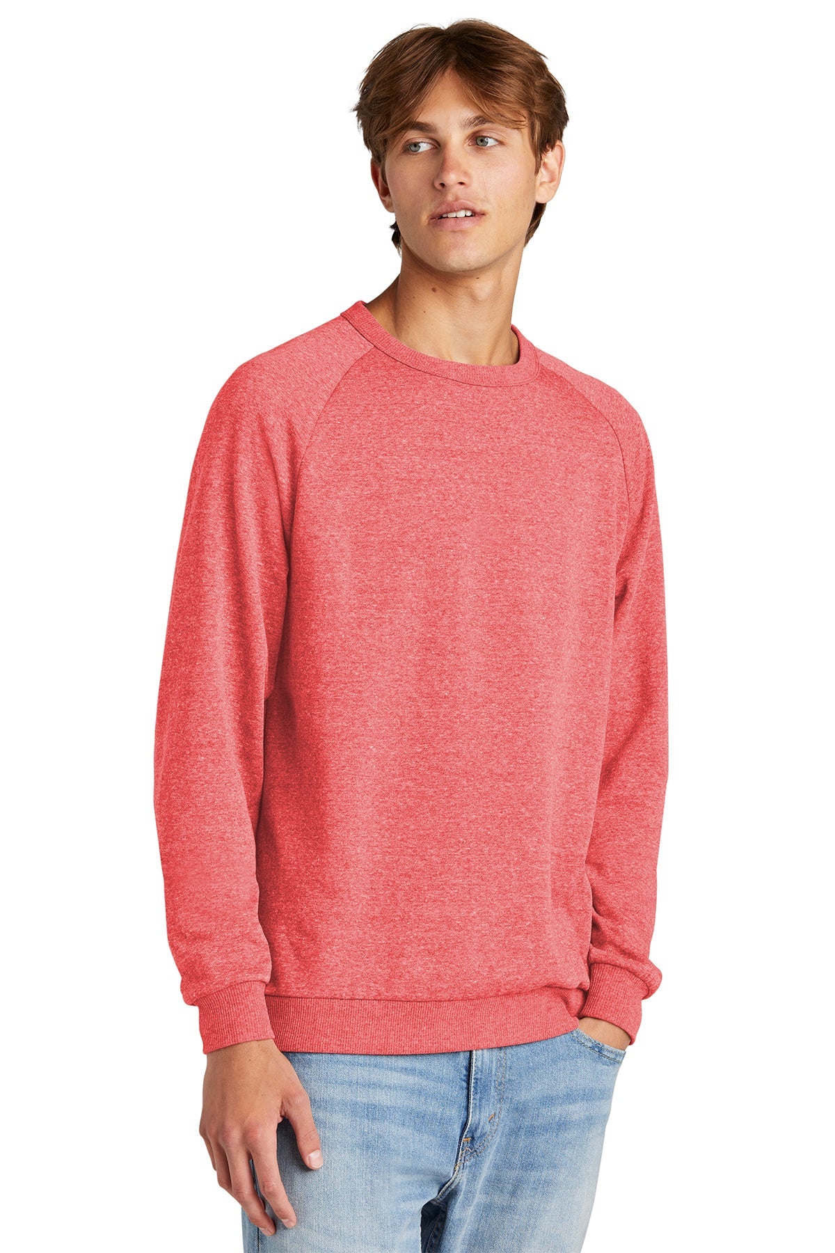 DT1304 District® Perfect Tri® Fleece Crewneck Sweatshirt