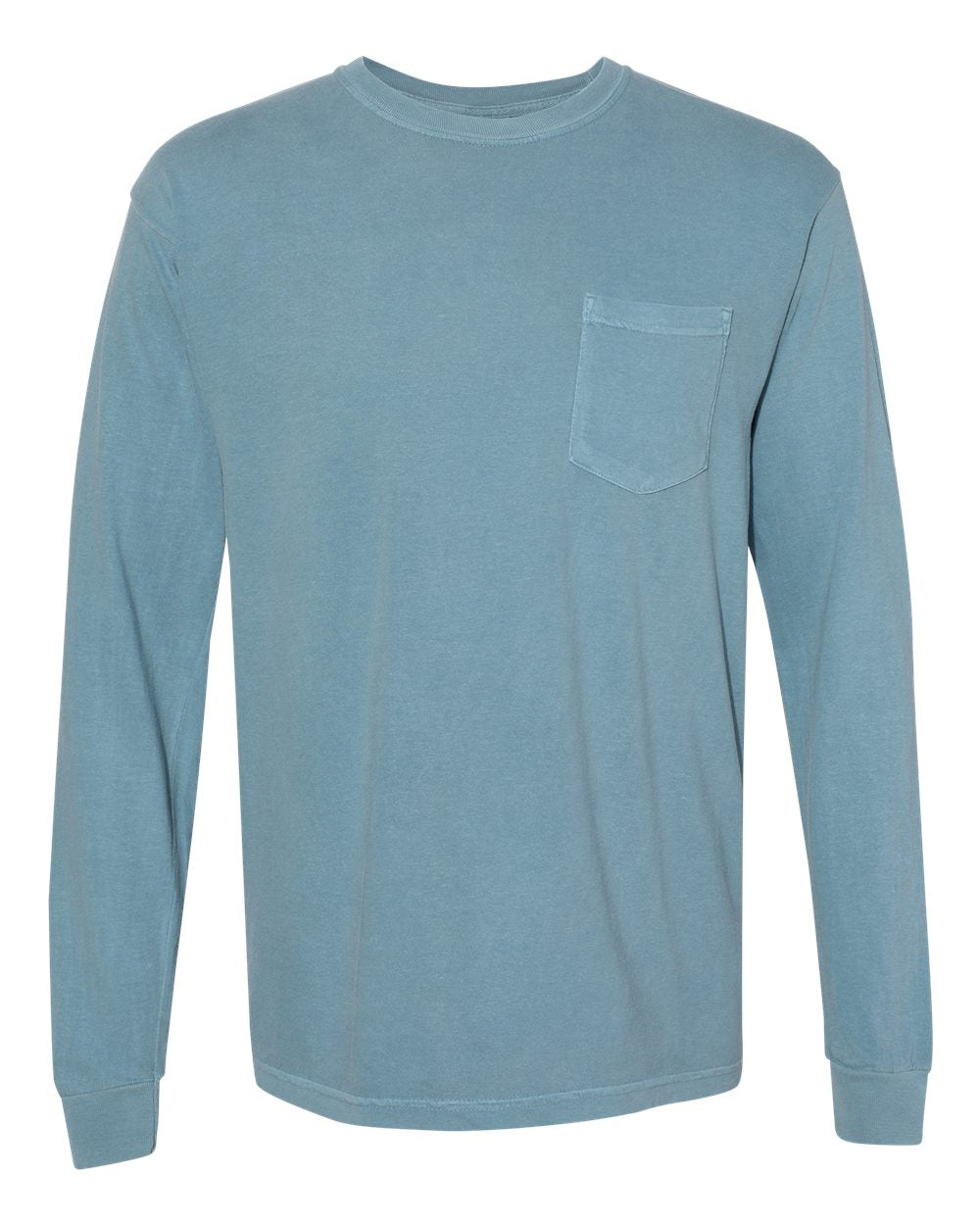 Comfort Colors - Garment-Dyed Heavyweight Long Sleeve Pocket T-Shirt - 4410. S-3XL