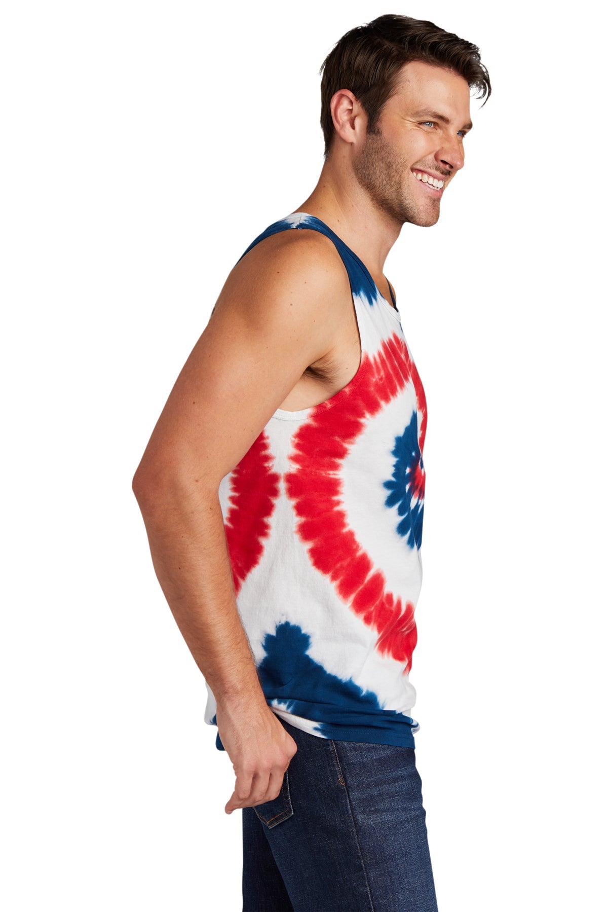 PC147TT Port & Company® Tie-Dye Tank Top