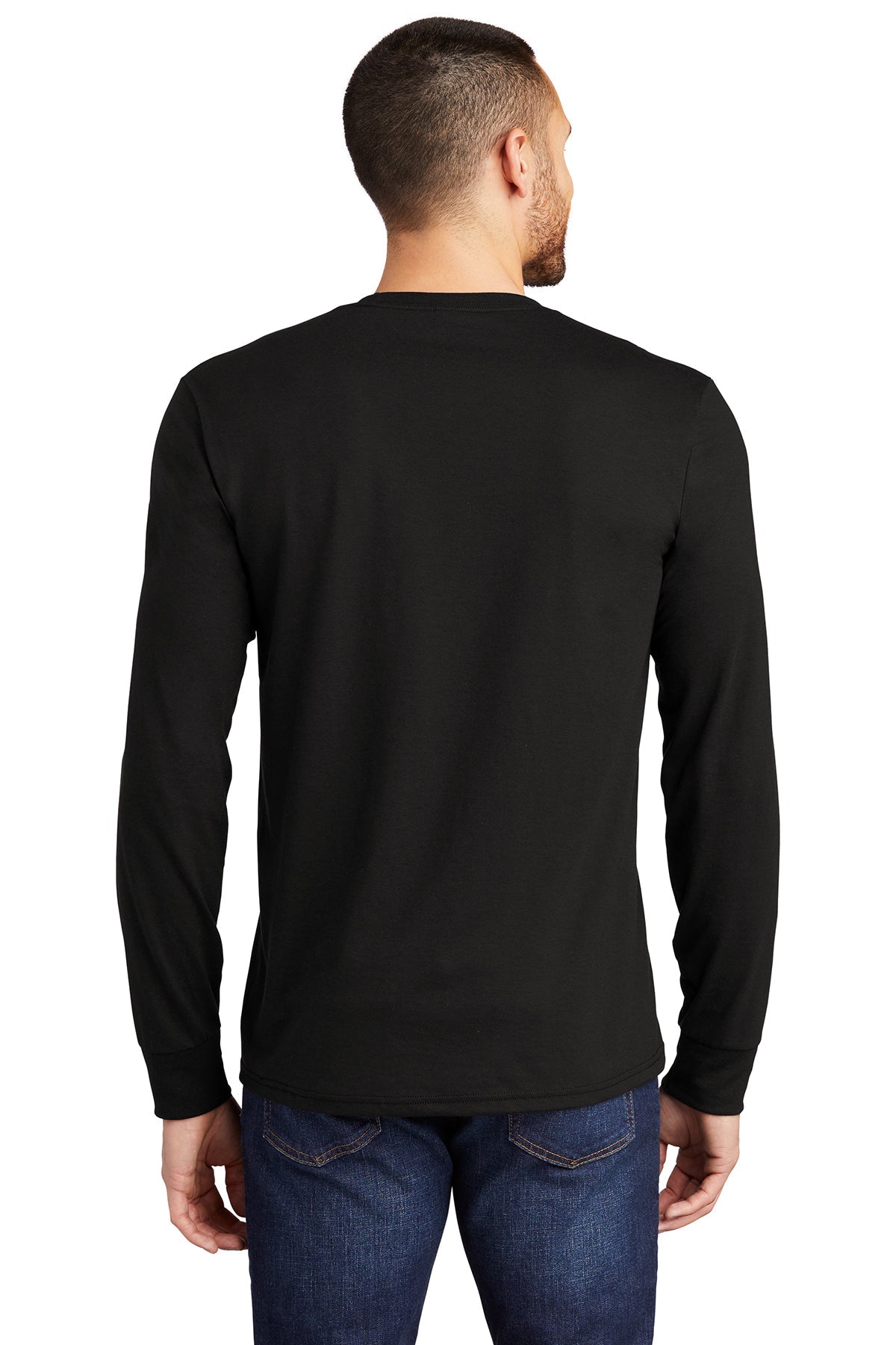DM132 District Perfect Tri Long Sleeve Tee