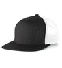 Pacific Headwear Heather 6-Panel Arch Trucker Snapback Cap P710