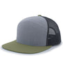 Pacific Headwear 6-Panel Arch Trucker Snapback Cap P787