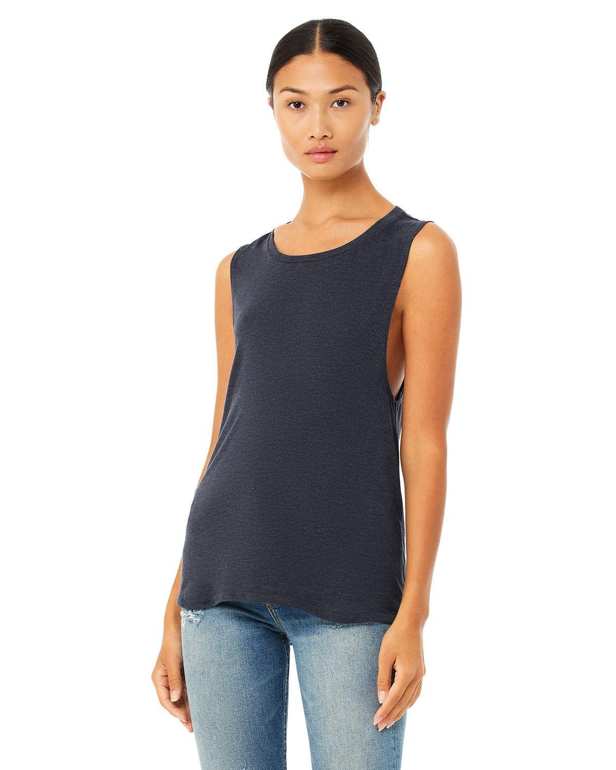 B8803 Bella + Canvas Ladies' Flowy Scoop Muscle Tank S-2XL