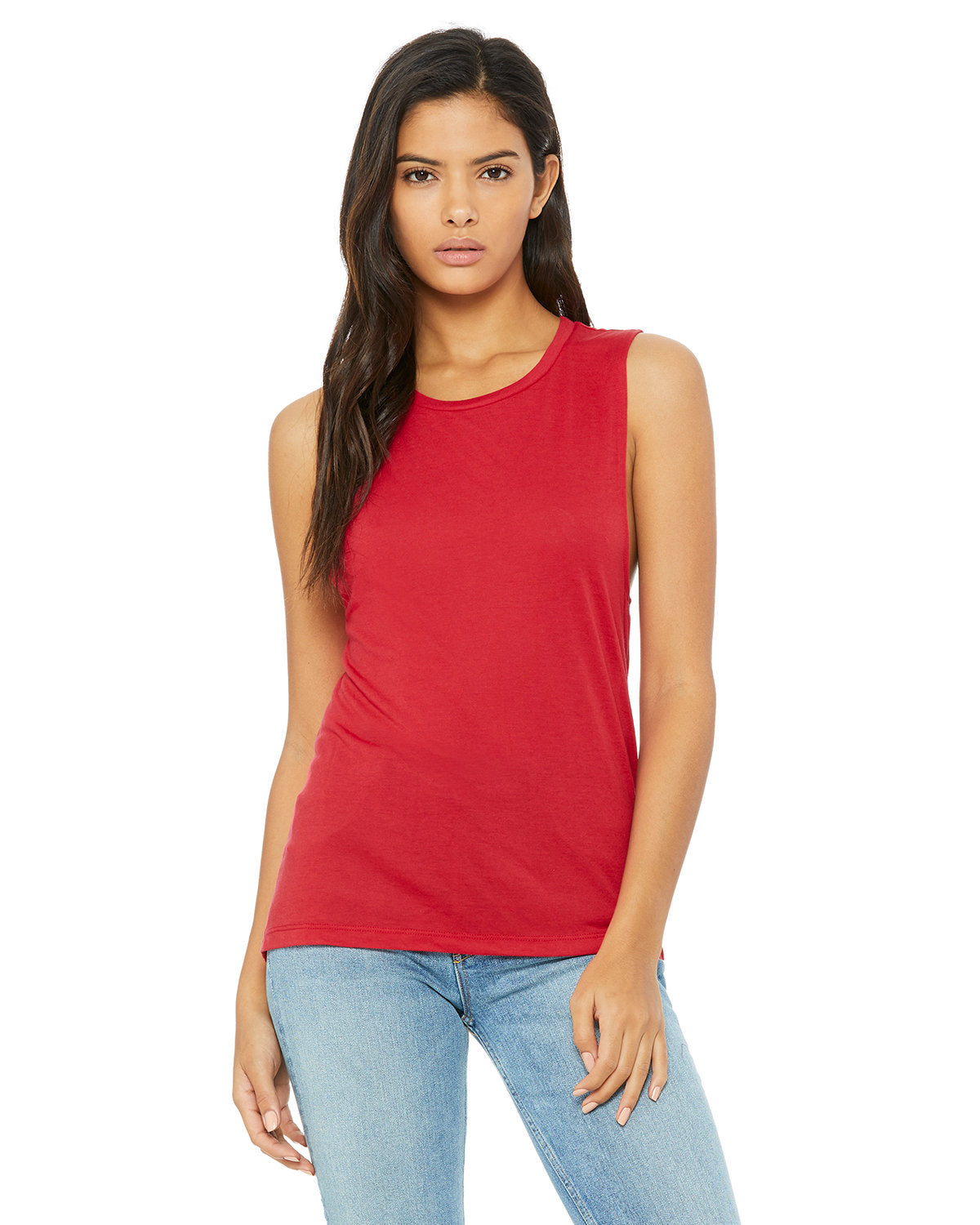 B8803 Bella + Canvas Ladies' Flowy Scoop Muscle Tank S-2XL