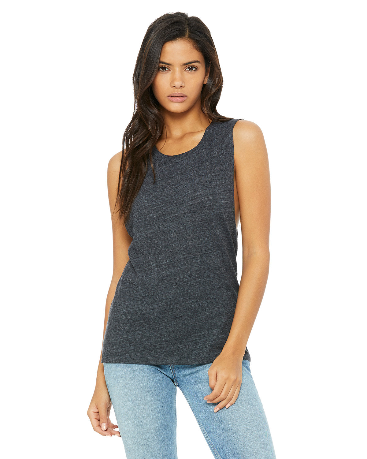 B8803 Bella + Canvas Ladies' Flowy Scoop Muscle Tank S-2XL