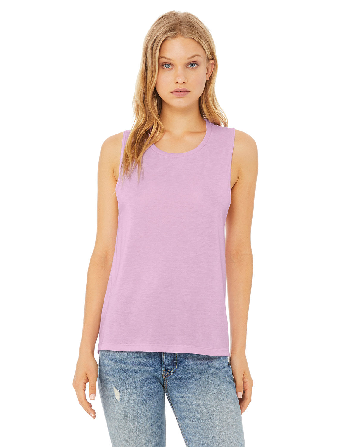 B8803 Bella + Canvas Ladies' Flowy Scoop Muscle Tank S-2XL