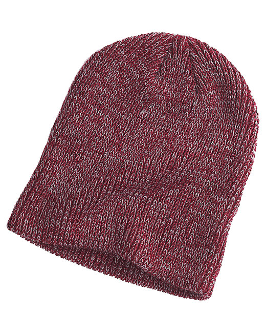 Ribbed Marled Beanie - BA524